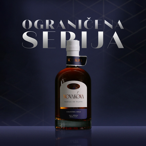Novakova premium rakija - ograničena serija